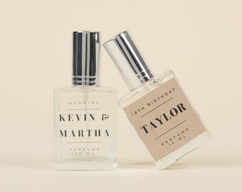 Personalized Perfume Bottle - Wedding & Bridesmaid Gift (15 ML)