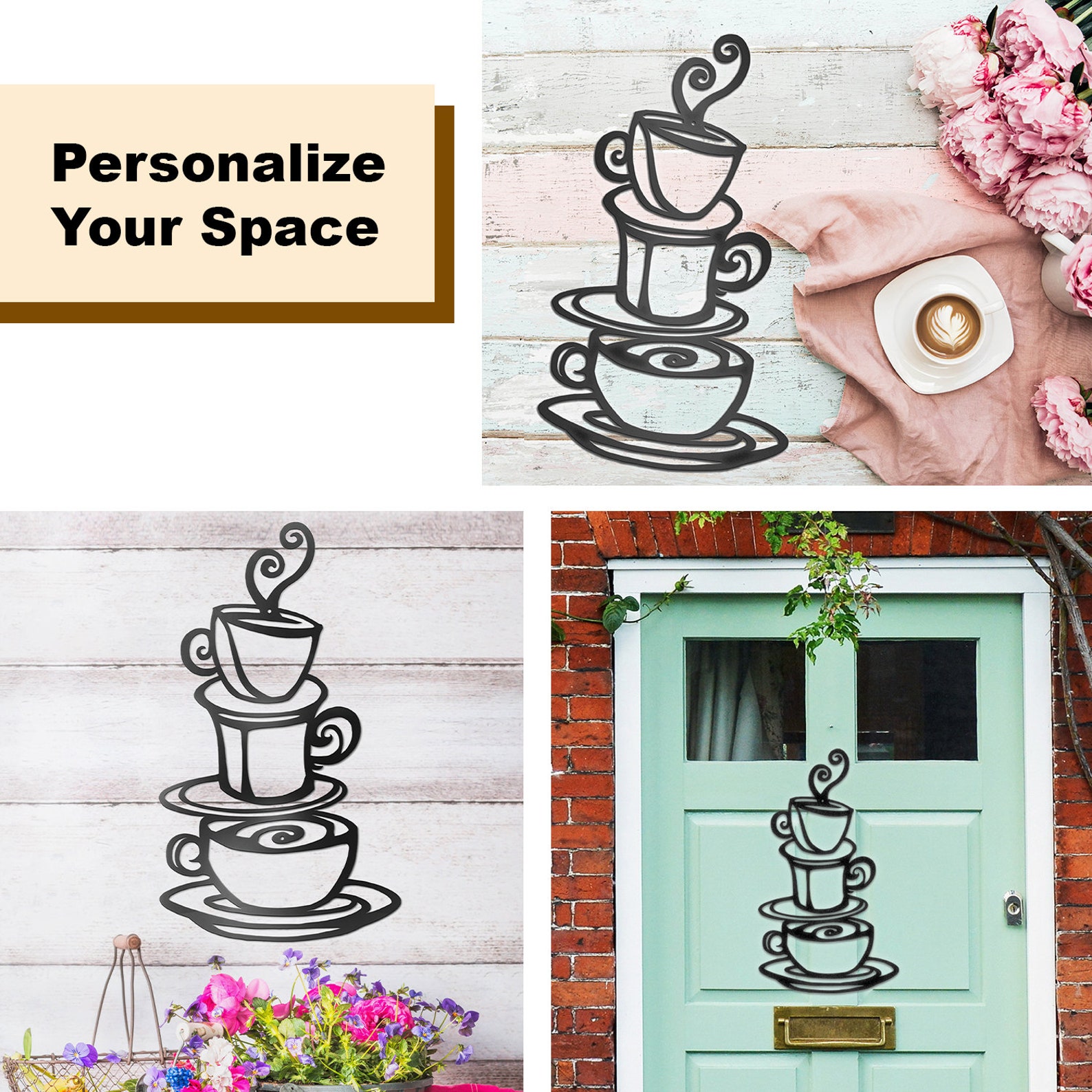 ViveGate Coffee Decorations for Kitchen 15X9 Etsy