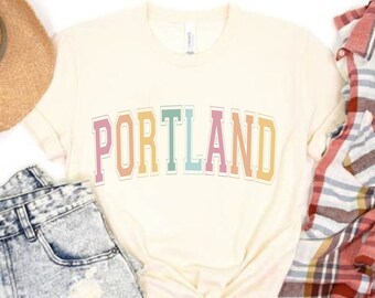 Portland Shirt, City Sweatshirt, Portland Sweater, Portland Crewneck, Portland Pullover, Portland Shirt, Portland City Gifts