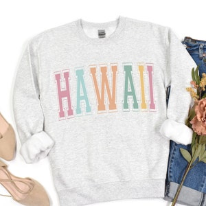 Hawaii Sweatshirt, State Sweatshirt, Hawaii Sweater, Hawaii Crewneck, Hawaii Pullover, Hawaii Shirt, Hawaii Gifts