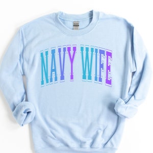 Navy Wife Shirt Etsy