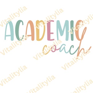 Academic Coach Sublimation PNG