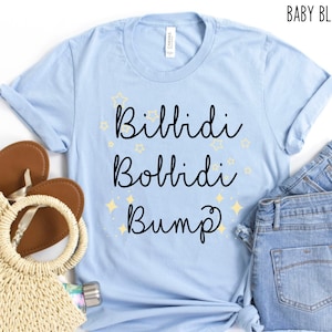 Bibbidi Bobbidi Bump Shirt Disney Pregnancy Announcement Shirt
