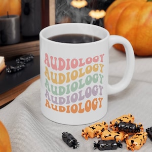 Custom Name Audiology Mug, Audiology Cup, Audiology Mug, Audiology Graduation Mug, Audiologist Mug 12oz 15oz