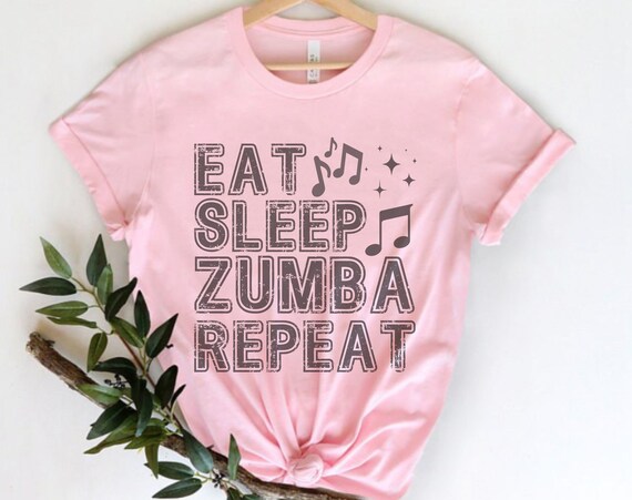 Manger dormir Chemise de repetition de zumba chemise d entrainement de zumba t shirt de zumba vetements de zumba debardeurs de zumba tenue de zumba cadeau de zumba professeur de zumba Etsy France