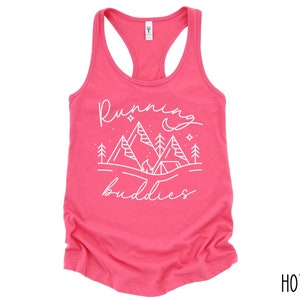 Running Buddies Tank Top, Runner Shirt, Running Tank, Running Tank Top, Runner T-Shirt, Marathon Tank Top, Half Marathon Tank Top