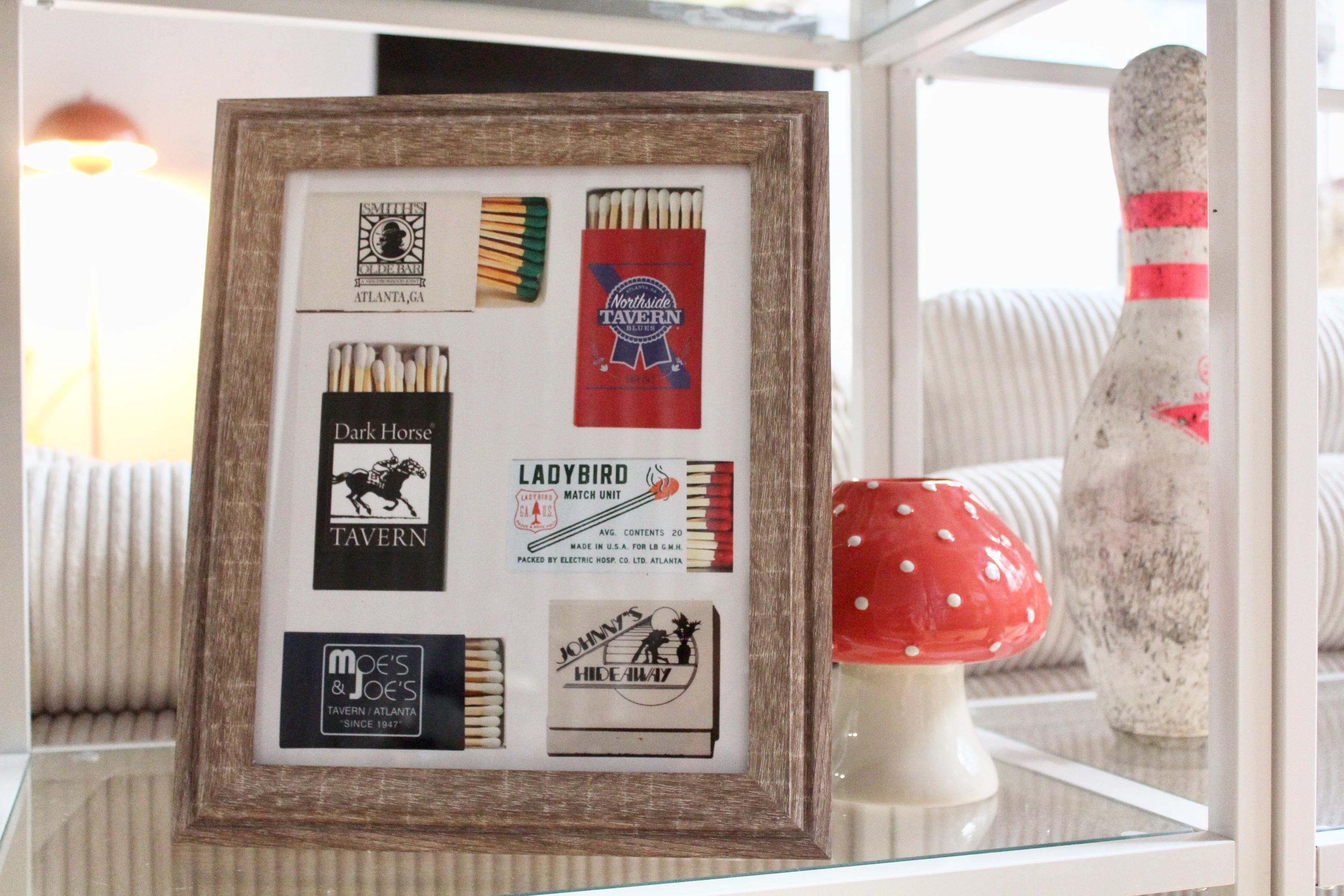 ATL Bar Local Matchbook Print – Art Featuring Iconic Local Spots