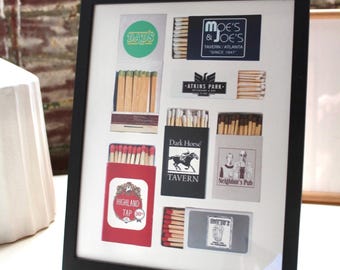 Virginia Highlands Matchbook Art Print – Vintage Matchbooks from Atlanta’s Iconic Taverns & Bars