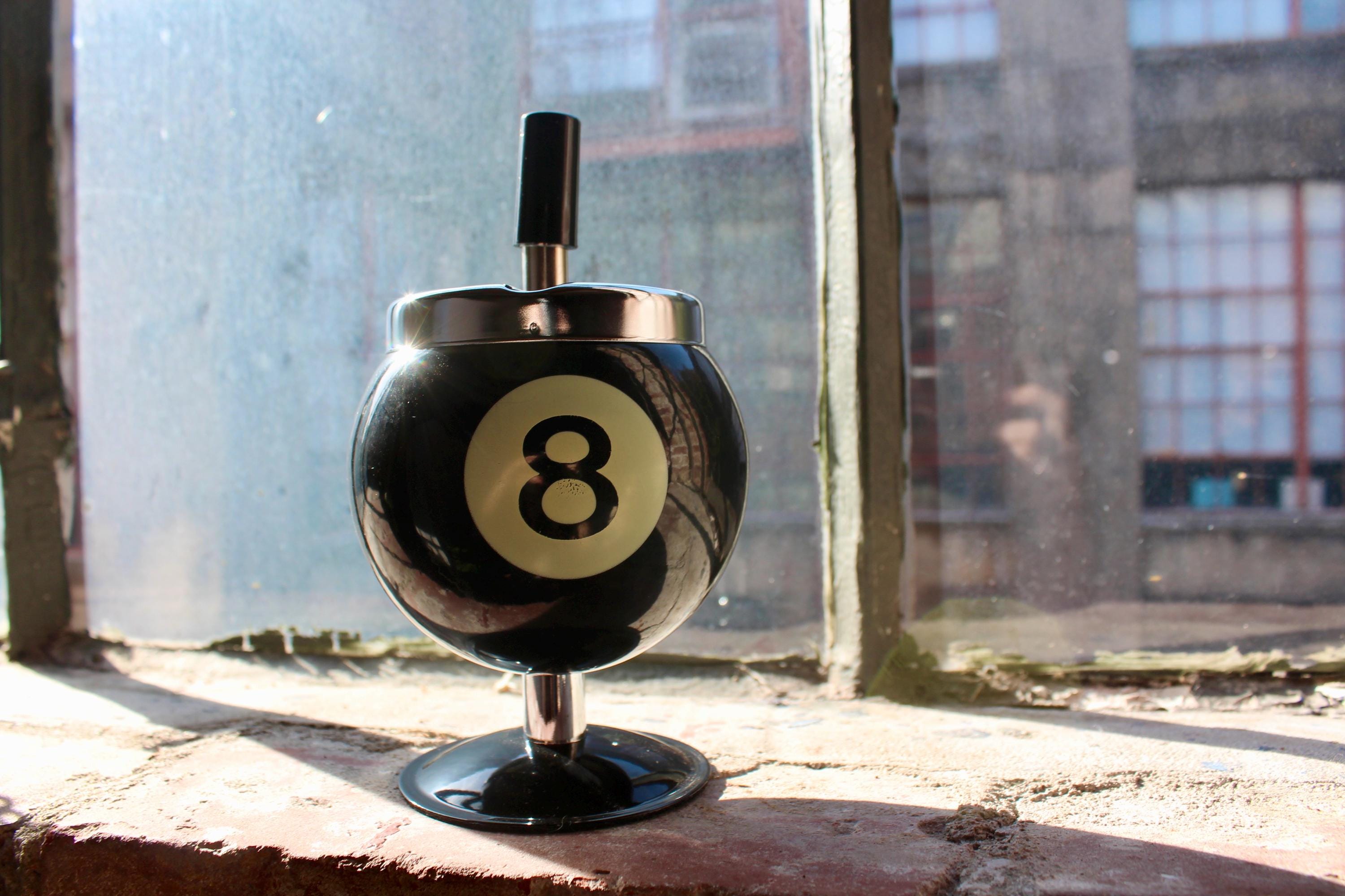 Magic 8 Ball Standing Ashtray - Funky Functional Decor - Etsy