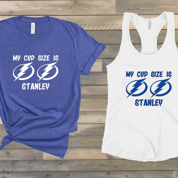 Women's Lightning tank top - shirt - Tampa Bay - Bolts Lightning - Champa Bay -  NHL - Champa Bay - Stanley Cup - Hockey Sports Fan