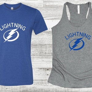 Unisex, Men, Women Tampa Bay Lightning Shirt - Women&#39;s Lightning tank top - Tampa Bay - Bolts Lightning - Champa Bay -  NHL - Champa Bay