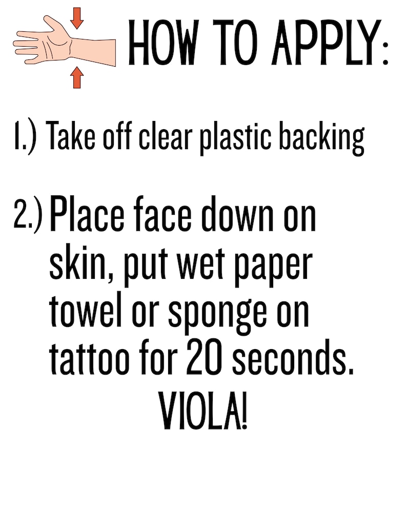 Child Safety ID Temporary Tattoo – Emergency Contact tattoos, If Lost tattoos, Disneyland, Disney World, Medical Alert tattoos image 7