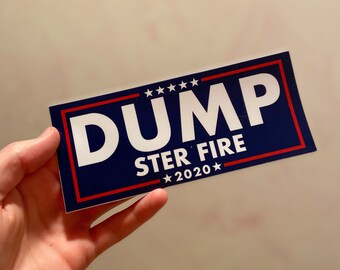 Dumpster Fire 2020 Bumper Sticker