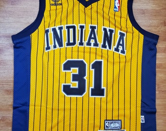 reggie miller throwback jersey mitchell and ness