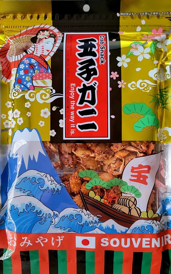 Ready to Eat Baked Japanese Crab Snack Large Size-oakabe Tamago Kani  5.2oz150g 