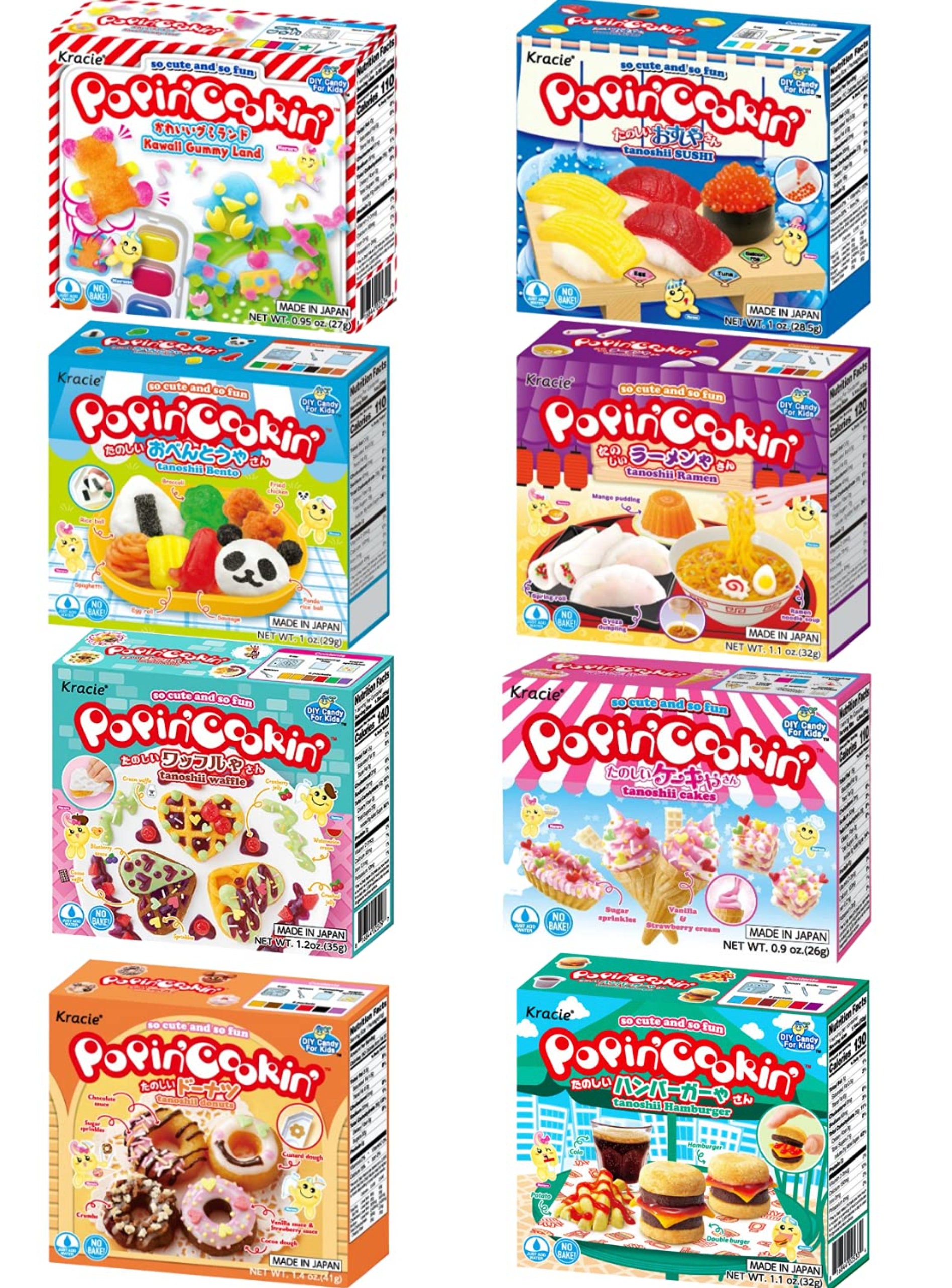 Poppin' Cookin' Mini Japanese Sweets Craft Kits Set -  Finland