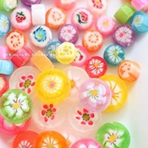 日本糖果Taiki Hana-komon Traditional Japanese Hard Candy 5.28 oz (150g) | Floral Design | Free Shipping !!