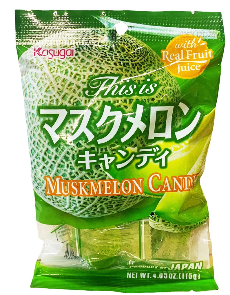 Japanese Kasugai Musk Melon Candy 4.05oz / 115g Free Etsy
