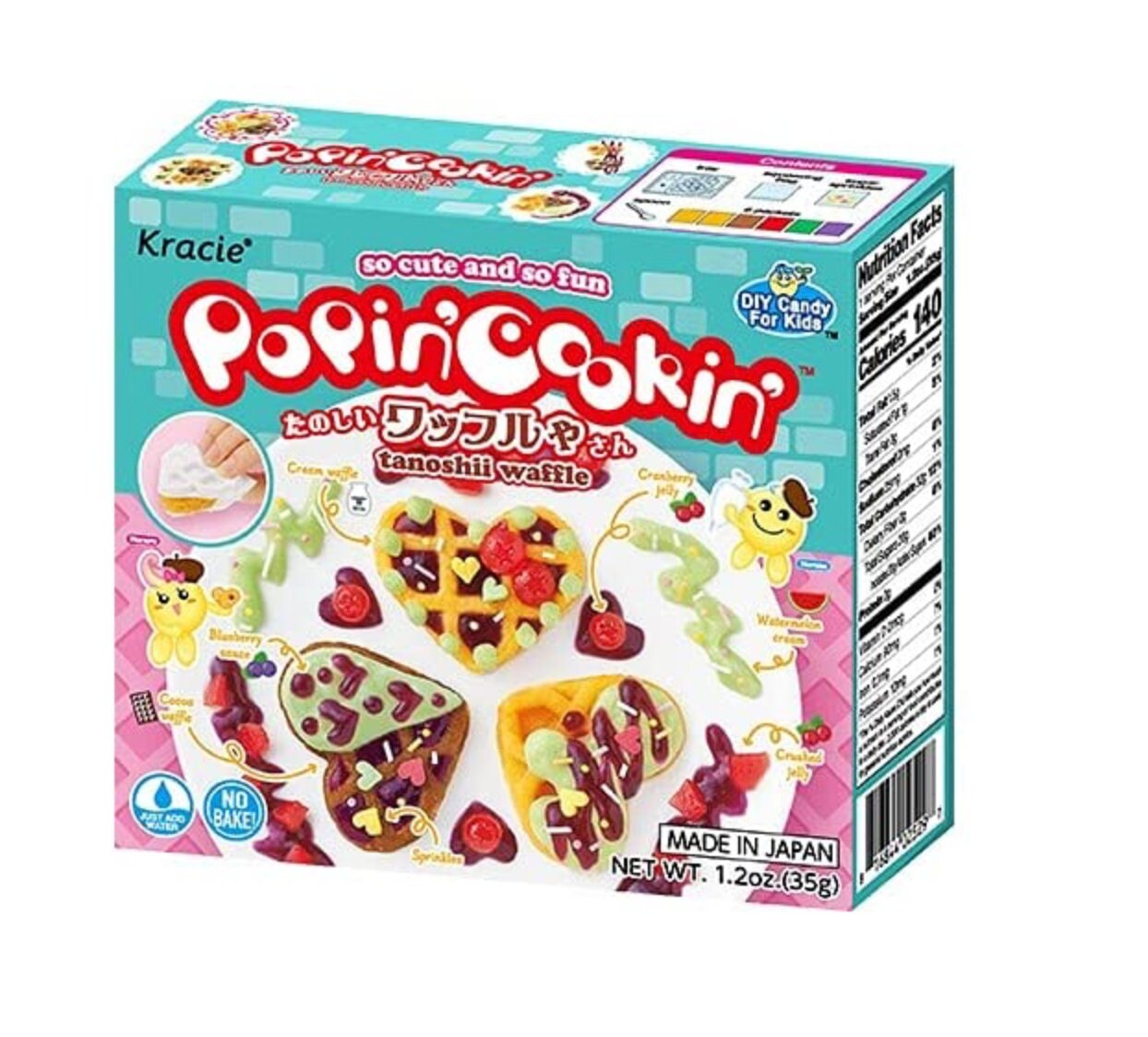 Kracie Popin' Cookin' DIY Candy Kit - Assorted Variety (Tanoshii