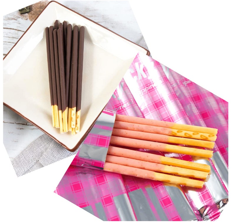 GLICO POCKY Family Three Variety Packs Strawberry Chocolate Etsy