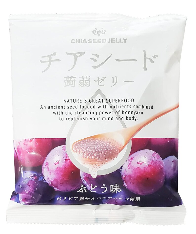 Wakasho Chia Seed Grape & Mango Jelly Natures Great Superfood Etsy