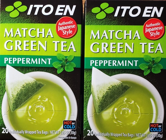 Matcha Green Tea Peppermint Tea Bags – ITO EN