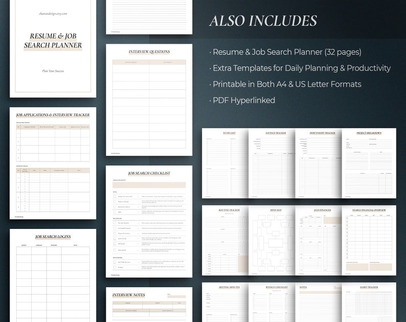 Classic ATS Optimized Resume Template Word, ATS Friendly CV Design, Basic Resume Experienced Professionals Corporate Jobs & Executive Roles image 7