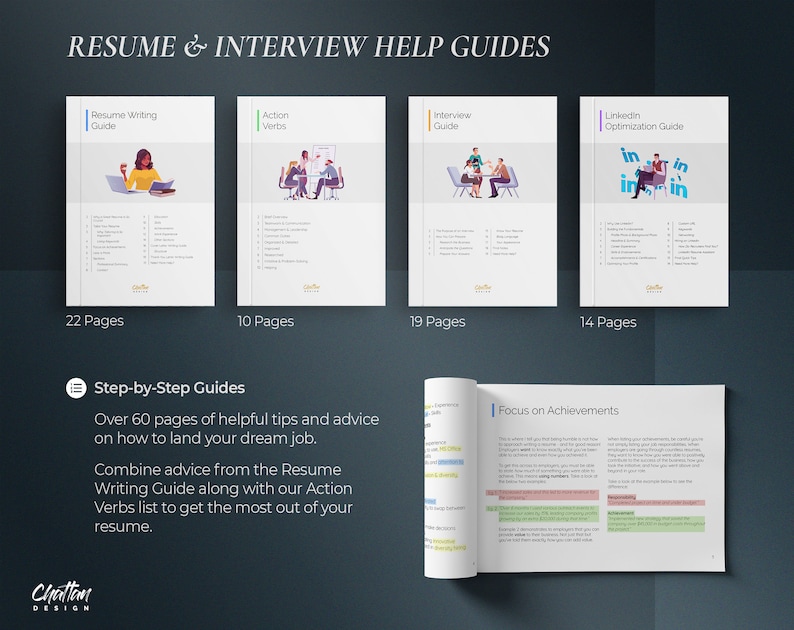 Classic ATS Optimized Resume Template Word, ATS Friendly CV Design, Basic Resume Experienced Professionals Corporate Jobs & Executive Roles image 6