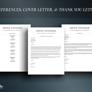 Classic ATS Optimized Resume Template Word, ATS Friendly CV Design ...