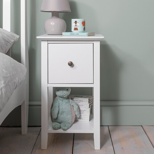 Narrow Bedside Table Small Bedside Table Slim Bedside Etsy UK