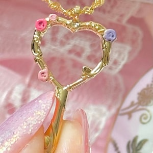 Mirror Necklace~friendship necklace~magical~handmade~gold plated