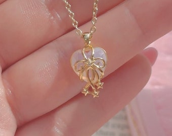 Magic Necklace~ Handmade~Best gift~ Magical~ Bff necklace~ 18k gold plated