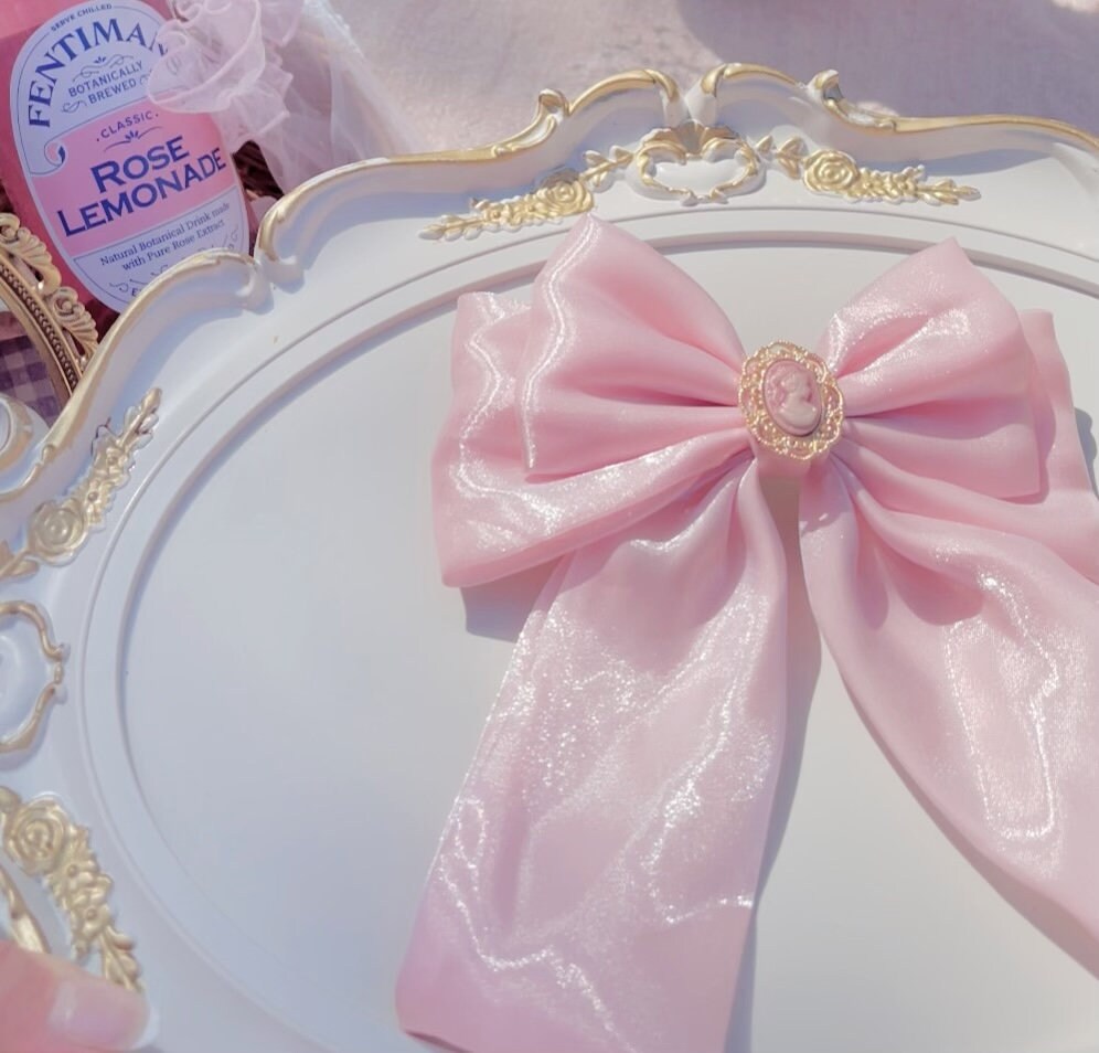 ヘアアクセサリー SILK SATIN BOW HAIR CLIPE Amazon.com : papasgix Hair Clip, Hair Bow Clips for Women