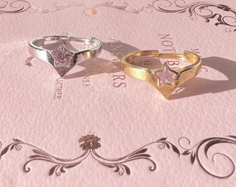 Anello corona~Corona di Wonder Women~arrivato in una splendida confezione regalo~anello da giocatore~fatto a mano~placcato in argento ~placcato in oro~ regolabile~
