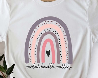 Mental Health Matters Shirt, Mental Health Shirt, Mental Health Awareness Shirt, Anxiety Shirt, Therapist Shirt, Psychologist Shirt