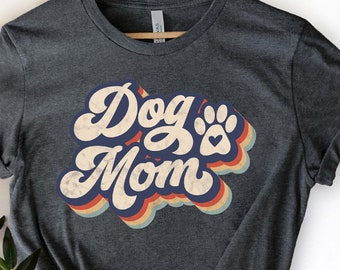 Retro Dog Mom Shirt, Retro Dog Mama Shirt, Dog Mom Shirt, Dog Lover Gift, Dog Shirt, Pet Lover Shirt, Christmas Mom, Dog Owner Shirt