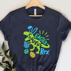 Easter Saurus Rex Shirt, Easter Shirt, Kids Easter Shirt, Cute Easter Shirt, Easter Day Shirt, Toddler Boy Easter, Easter Shirts For Women