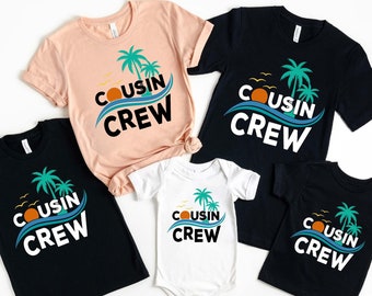 Beach Cousin Vacation Shirt, Cousin Crew T-shirt, Summer Cousin Shirts, Family Cousin Gifts, Matching Cousin Shirt, Cousin Holiday Tee