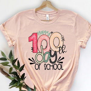 tee Coffee Teacher t-Shirt 100 Coffee Cups 100th Day School Gift Women Sweatshirt