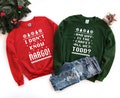Todd And Margo Sweatshirt | Ugly Sweaters | Why&#39;s The Carpet Wet Todd | I Don&#39;t Know Margo | Couple Christmas Sweatshirt |Sweatshirt