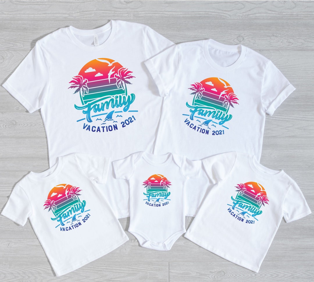 Vacaciones Familiares Camisetas Personalizadas Para Familia De