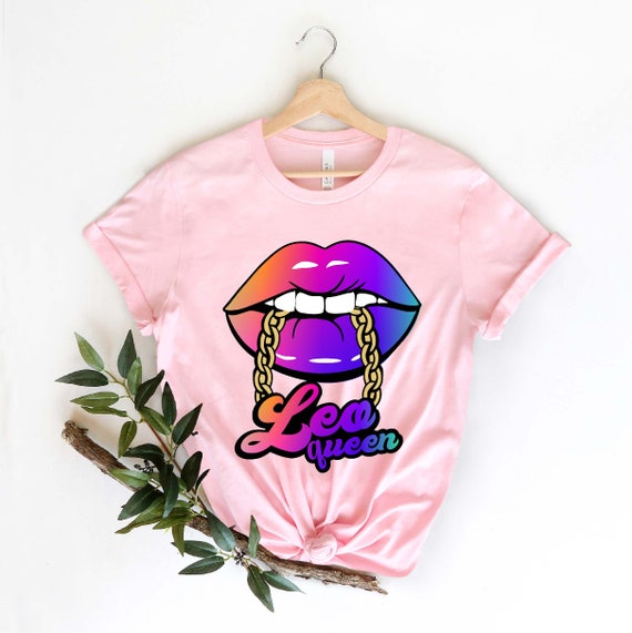 Leo Queen Shirt, Leo Shirt, Leo Zodiac Shirt, August Birthday Shirt, July Birthday, Leo Gift, Leo Astrology, Zodiac Gift, Leo Birthday Shirt