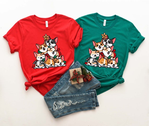 Christmas Corgi Shirt, Cute Corgi Shirt, Corgi Mom Shirt, Corgi Shirt, Woofmas Shirt, Corgi Lover Tee, Corgi Lover Gift, Funny Gift Corgi