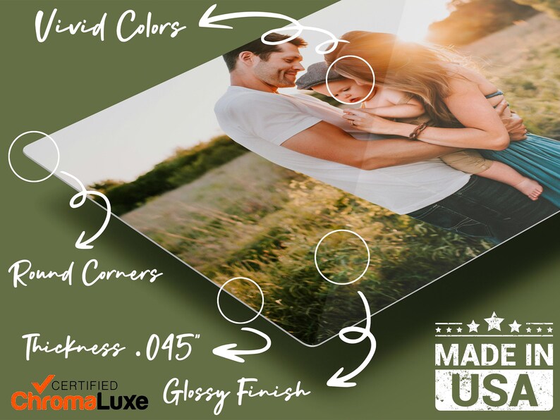 Custom Metal Print, Custom Photo Print, Personalized Wall Art, Custom