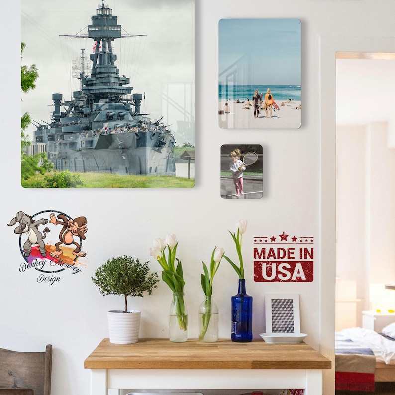 Custom Metal Print, Custom Photo Print, Personalized Wall Art, Custom