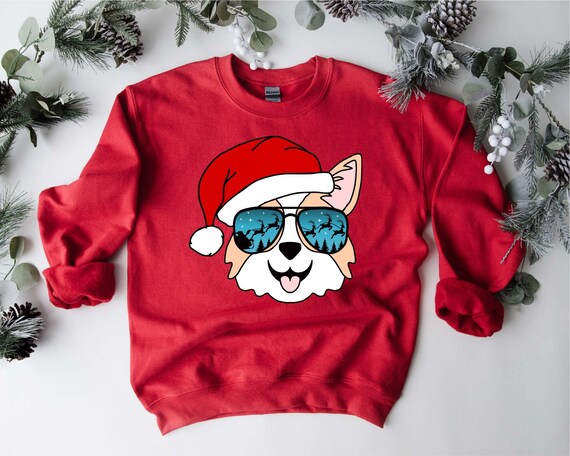 Christmas Corgi Sweatshirt, Christmas Sweatshirt, Corgi Mom Sweatshirt, Corgi Lover Sweaters, Funny Christmas Sweater, Christmas Pullover