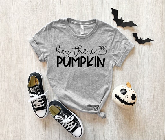 Hey There Pumpkin Shirt, Floral Pumpkin Shirt, Halloween Shirt, Halloween Pumpkin shirt, Fall shirt, Halloween T-shirt Pumpkin Shirt