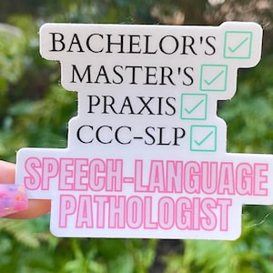 Pasos hacia los CCC (62), patólogo del habla, speechie, graduado de slp, estudiante de slp, regalo de slp