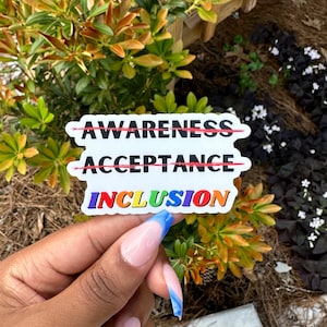 Inclusion Sticker (122), Autism Sticker, Autism Inclusion, Neurodivergent, Neurodiversity