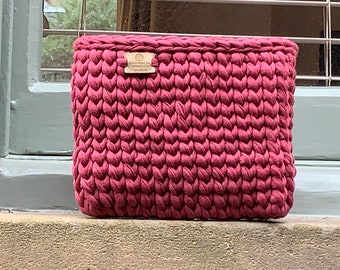 crochet rectangle bolsa bottom